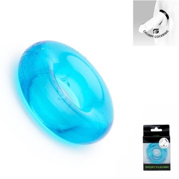 Sport Fucker Chubby Cockring-Blauw