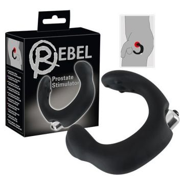 Rebel prostaat vibrator zwart
