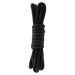 Bondage Touw 3 meter - Zwart Katoen