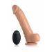 Spuitende en Vibrerende Dildo - Getinte Huidskleur*