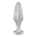 Icicles No. 26 Klassieke Buttplug  - Transparant