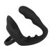Siliconen Cockring met Anaalplug & Perineum Massager