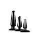 Set Zwarte  Buttpluggen - Anal Adventures