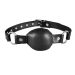 Gag ball Silence Zwart - Kiotos Leather* Gag ball Silence Zwart - Kiotos Leather*