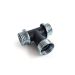 Gasmasker Hose T-Splitter M-F-M