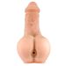 Real Body Masturbator + Realistische Holle Dildo - Two In One
