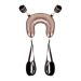 Rosy Gold Sling Restraint Set - Rose Goud