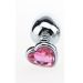 Buttplug met Hartvormige Vlakke Basis*