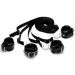 Bedboeien Deluxe Restraint Kit - Zwart Bedboeien Deluxe Restraint Kit - Zwart