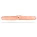 Deep'r Dubbele Dildo Veiny  57 cm - Huidskleur*