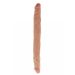 Dubbele Dildo met Realistische Look - Huidskleur*