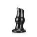 Oxballs - Pighole Deep-1 Hollow Plug - Red - Black * Oxballs - Pighole Deep-1 Hollow Plug - Red - Black *