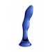Glazen Dildo Galant - Blauw Glazen Dildo Galant - Blauw