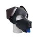 Leren Floppy Dog Masker Mister B - Zwart & Bruin