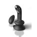 Glazen Prostaat Plug met Vibraties en Zuignap*