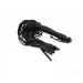 Leather Whip Wooden Handle