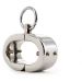 RVS Testicle Shackle With Spikes - 670 gram