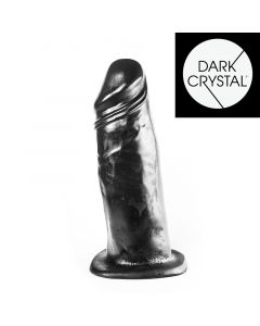 Dark Crystal Zwarte Dikke Dildo Rik- 37 cm