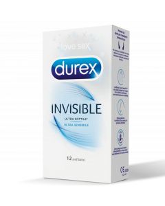 Durex Invisible Extra Sensibile - 12 Stuks*