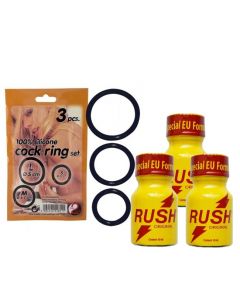 Poppers Triple Ring Pack