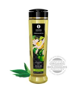 Shunga - Organica Massage Olie Exotic Green Tea 240 ML