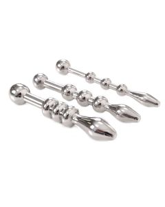 Urethral Trainer Kit Penis Plug met Beads 3 Stuks