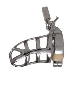 Chastity Device Big Bird Cage Stainless Steel