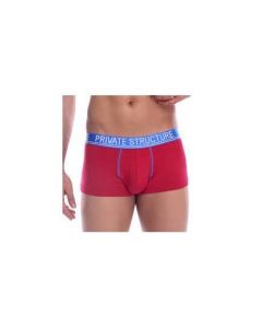 Private Structure Boxer Trunk Bamboo Red
