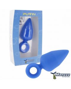 ManzzzToys Putin Blue Buttplug