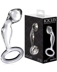 Pipedream Icicles No 46 Plug Clear Glass