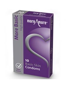 Condooms Basic Skin More Amore - 10 Stuks