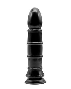 Grote Zwarte Buttplug - 25 cm