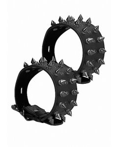Skulls & Bones - Ankle Cuffs with Spikes