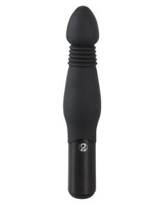 Stotende Anaal Vibrator - Zwart