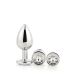 Buttplug Set Gleaming - Zilver*