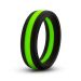 Go Pro Siliconen Cockring - Zwart / Groen