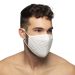 Addicted Party Face Mask - Wit