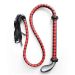 Bullwhip Black/Red - 150 cm