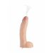 Spuitende Dildo Dual Density 9 Inch - Huidskleur*