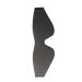 Blaze  Blindfold with Painting Edge Black