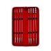 Dilator Set Mr. Steel Rosebud Urethral Sounds 8 Stuks
