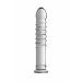 Behemoth Geribbelde Glazen XL Dildo - Transparant Behemoth Geribbelde Glazen XL Dildo - Transparant