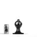 Butt Plug Henny All Black - 10 cm