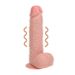 Realistische Vibrator Met Ballen 23 cm - Huidskleur