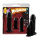 Anaal Plug Set Evil Plug - Zwart