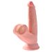 Triple Density Dildo met Zwingende Ballen  15.2 cm*