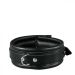 Zwarte Halsband 5 cm - Kiotos Leather Zwarte Halsband 5 cm - Kiotos Leather