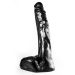 Dark Crystal Zwarte lange Dildo met Ballen Iggy - 43.5 cm Dark Crystal Zwarte lange Dildo met Ballen Iggy - 43.5 cm