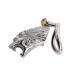 Kiotos Cock Cage Lion Zilver - 10 cm Kiotos Cock Cage Lion Zilver - 10 cm