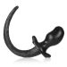Puppy Tail Buttplug Zwart - Small